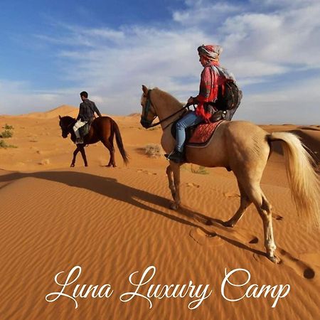 Luna Luxury Camp Hotell Merzouga Exteriör bild
