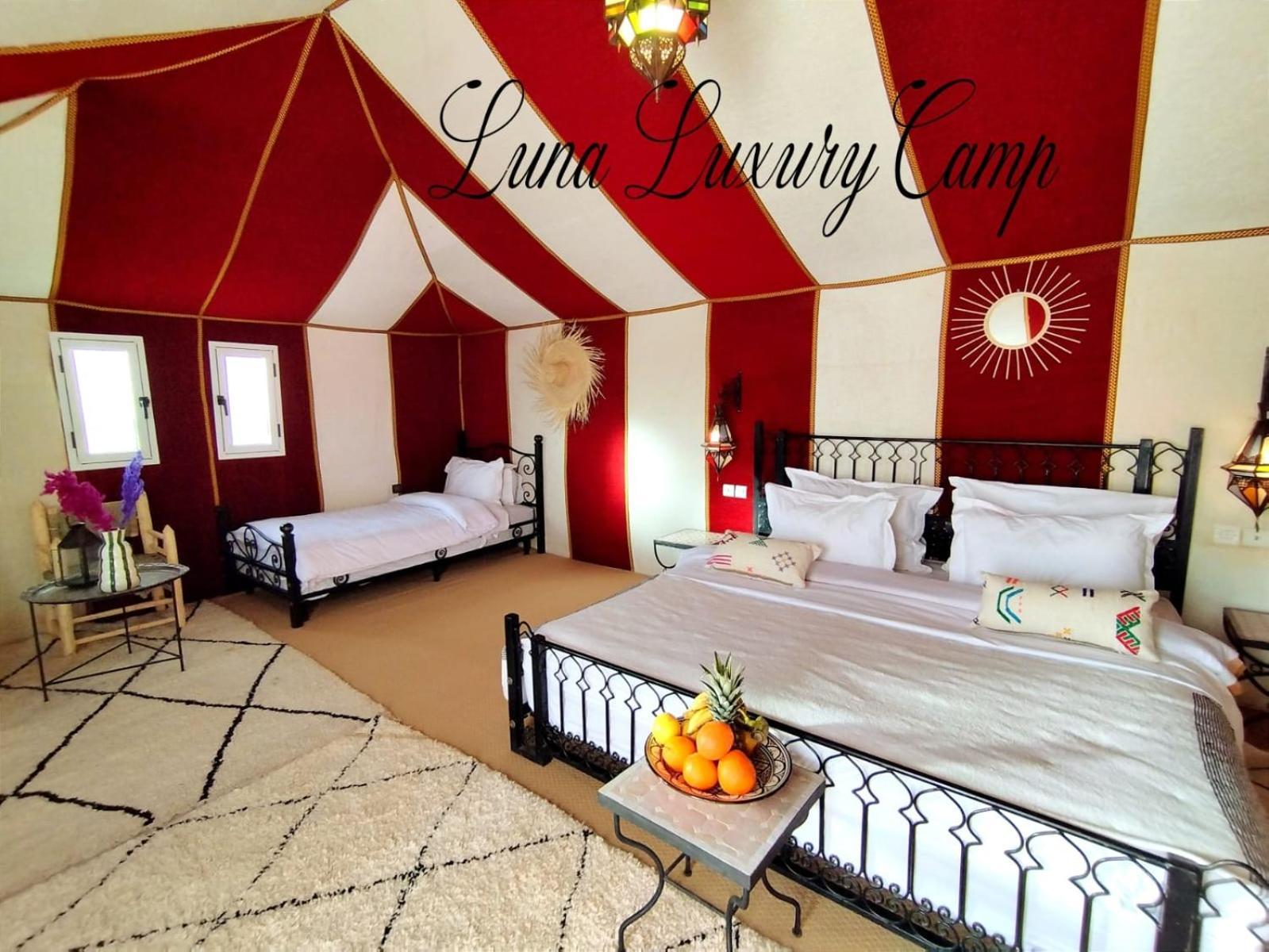 Luna Luxury Camp Hotell Merzouga Exteriör bild