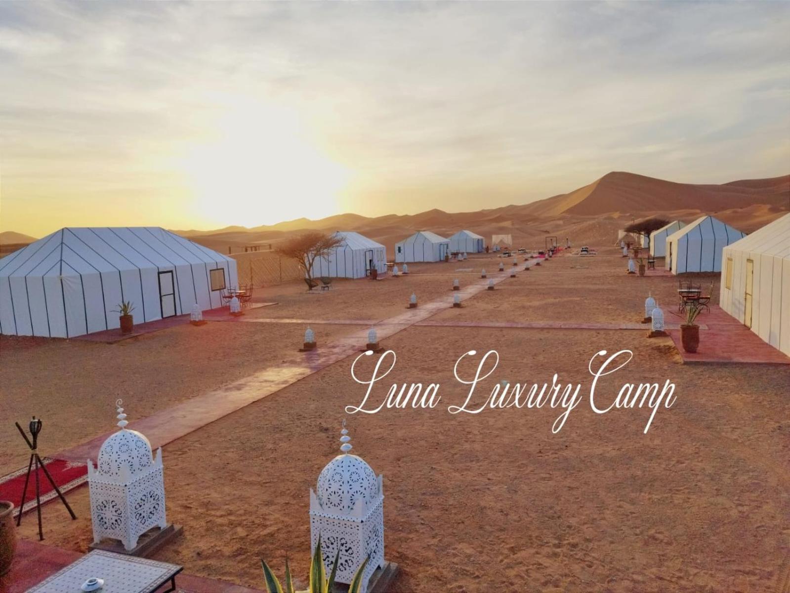 Luna Luxury Camp Hotell Merzouga Exteriör bild