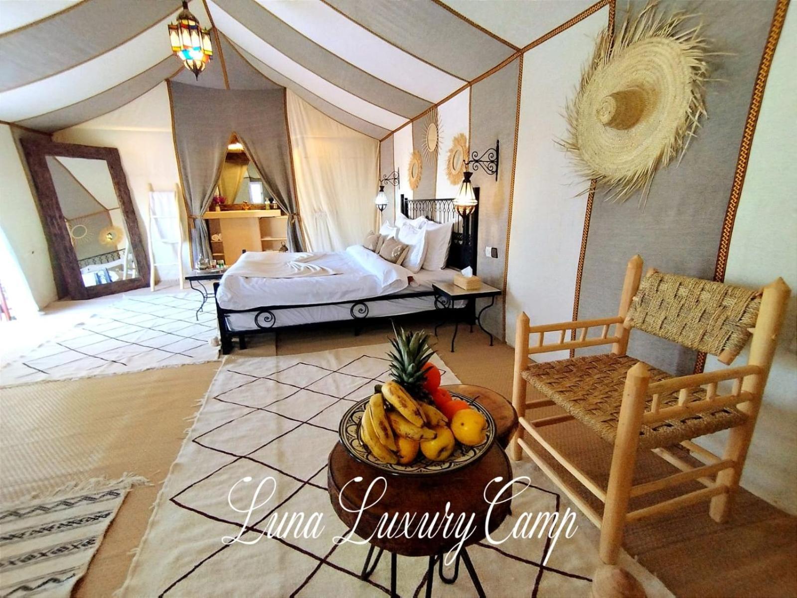 Luna Luxury Camp Hotell Merzouga Exteriör bild