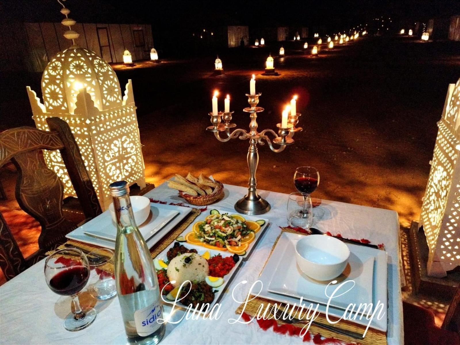 Luna Luxury Camp Hotell Merzouga Exteriör bild