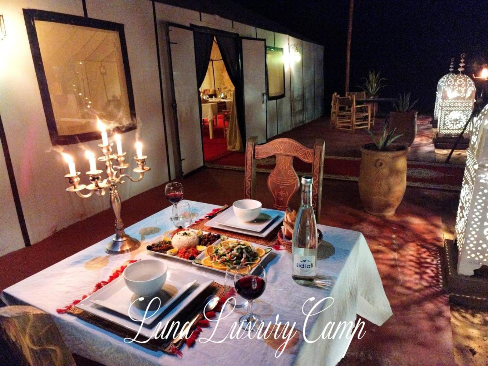 Luna Luxury Camp Hotell Merzouga Exteriör bild