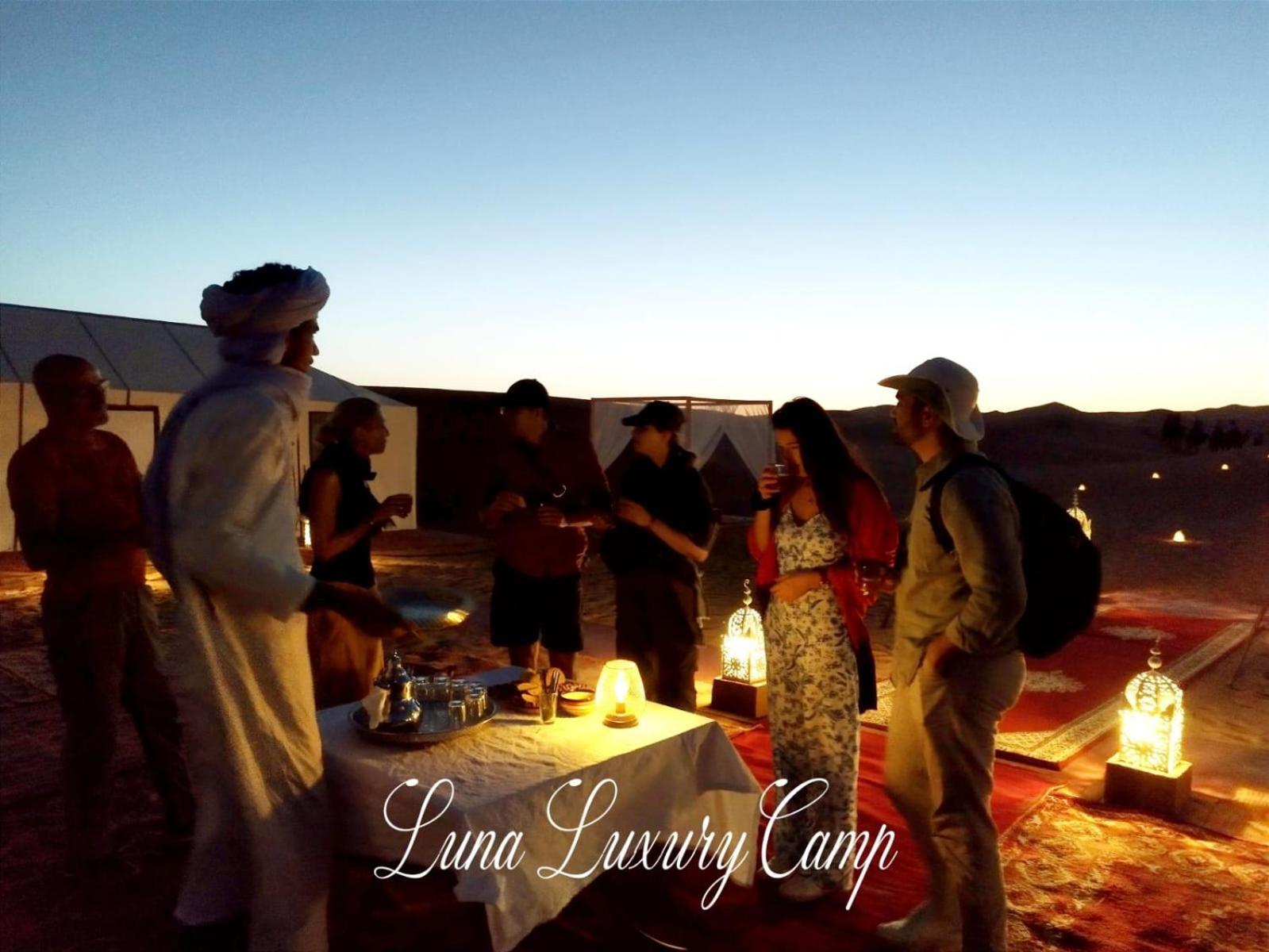Luna Luxury Camp Hotell Merzouga Exteriör bild