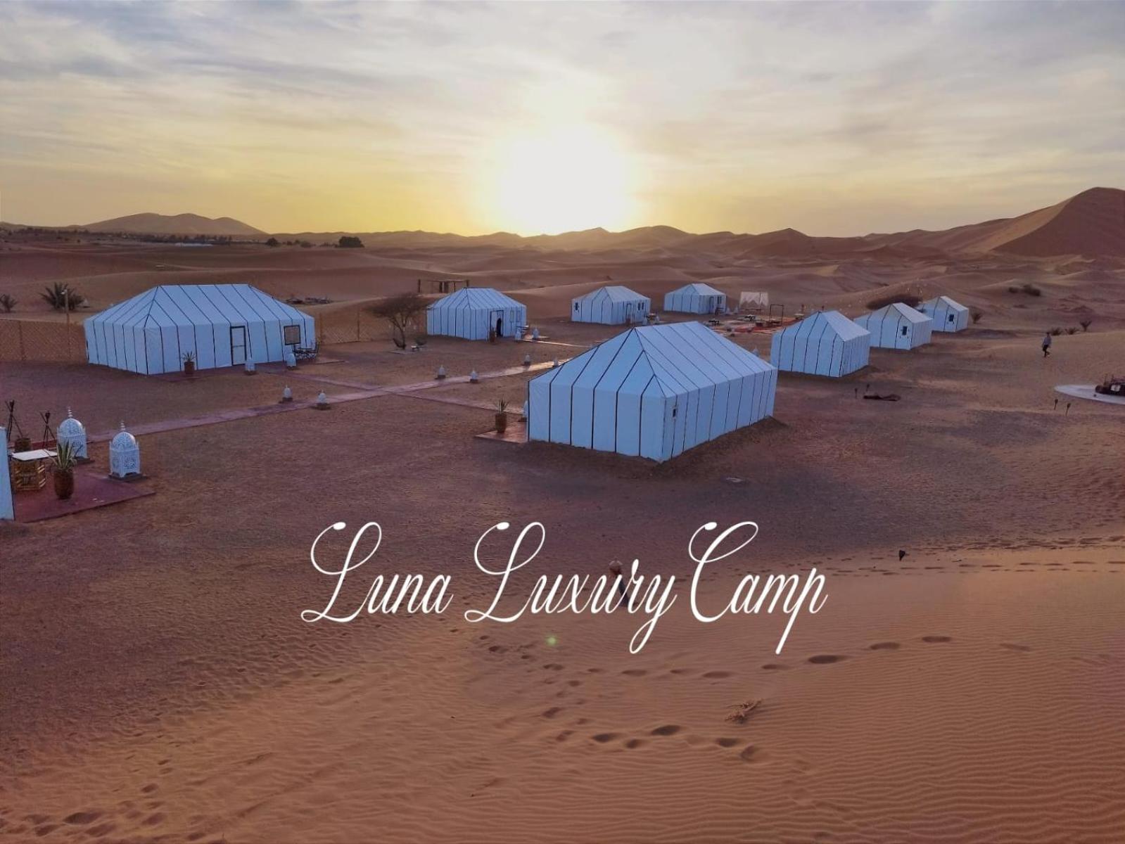 Luna Luxury Camp Hotell Merzouga Exteriör bild