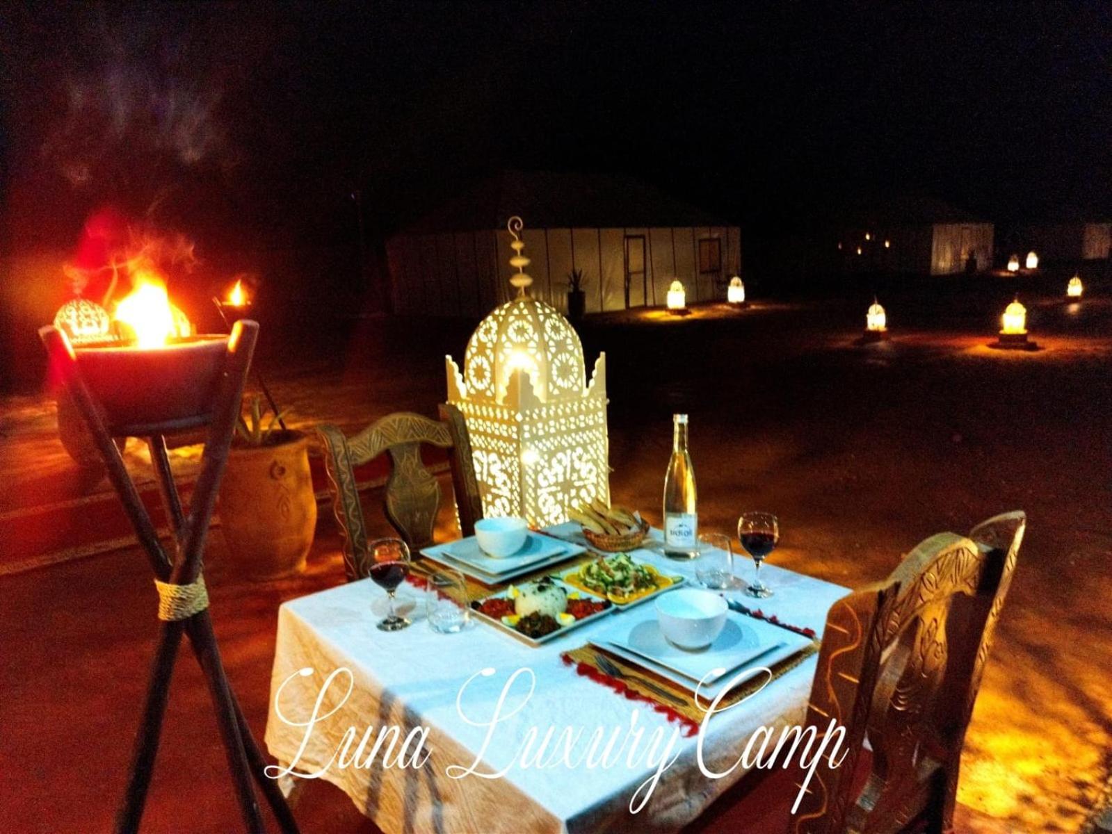 Luna Luxury Camp Hotell Merzouga Exteriör bild