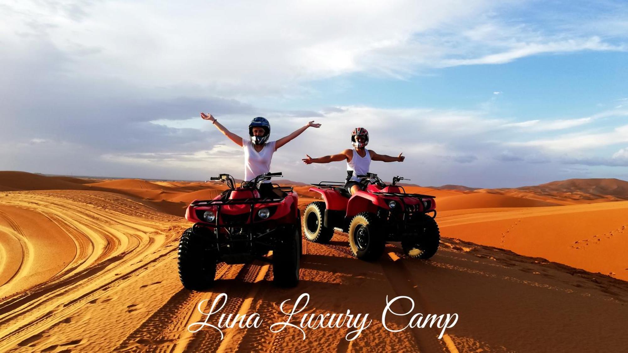 Luna Luxury Camp Hotell Merzouga Exteriör bild