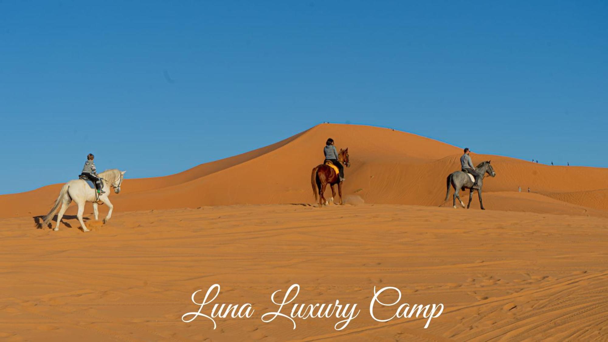 Luna Luxury Camp Hotell Merzouga Exteriör bild