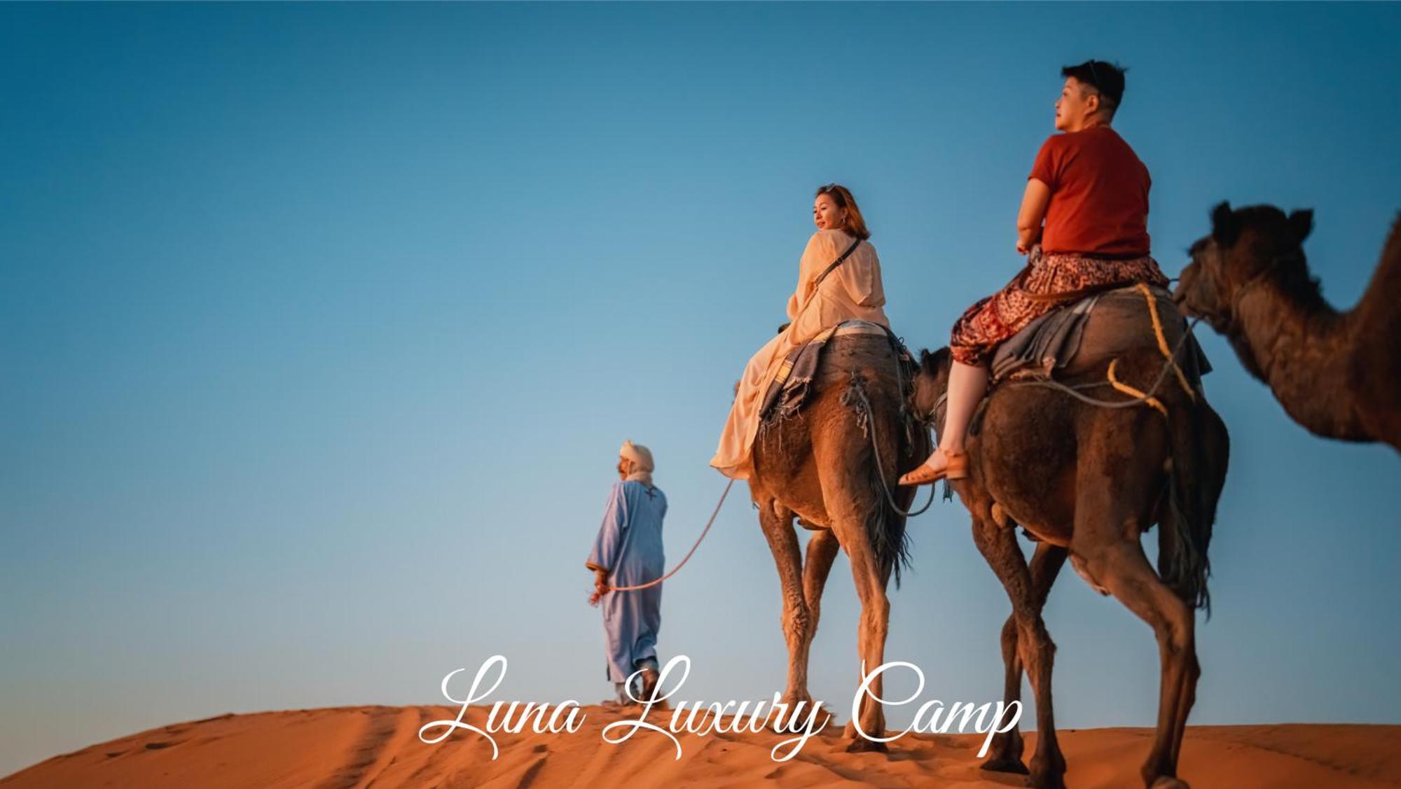 Luna Luxury Camp Hotell Merzouga Exteriör bild