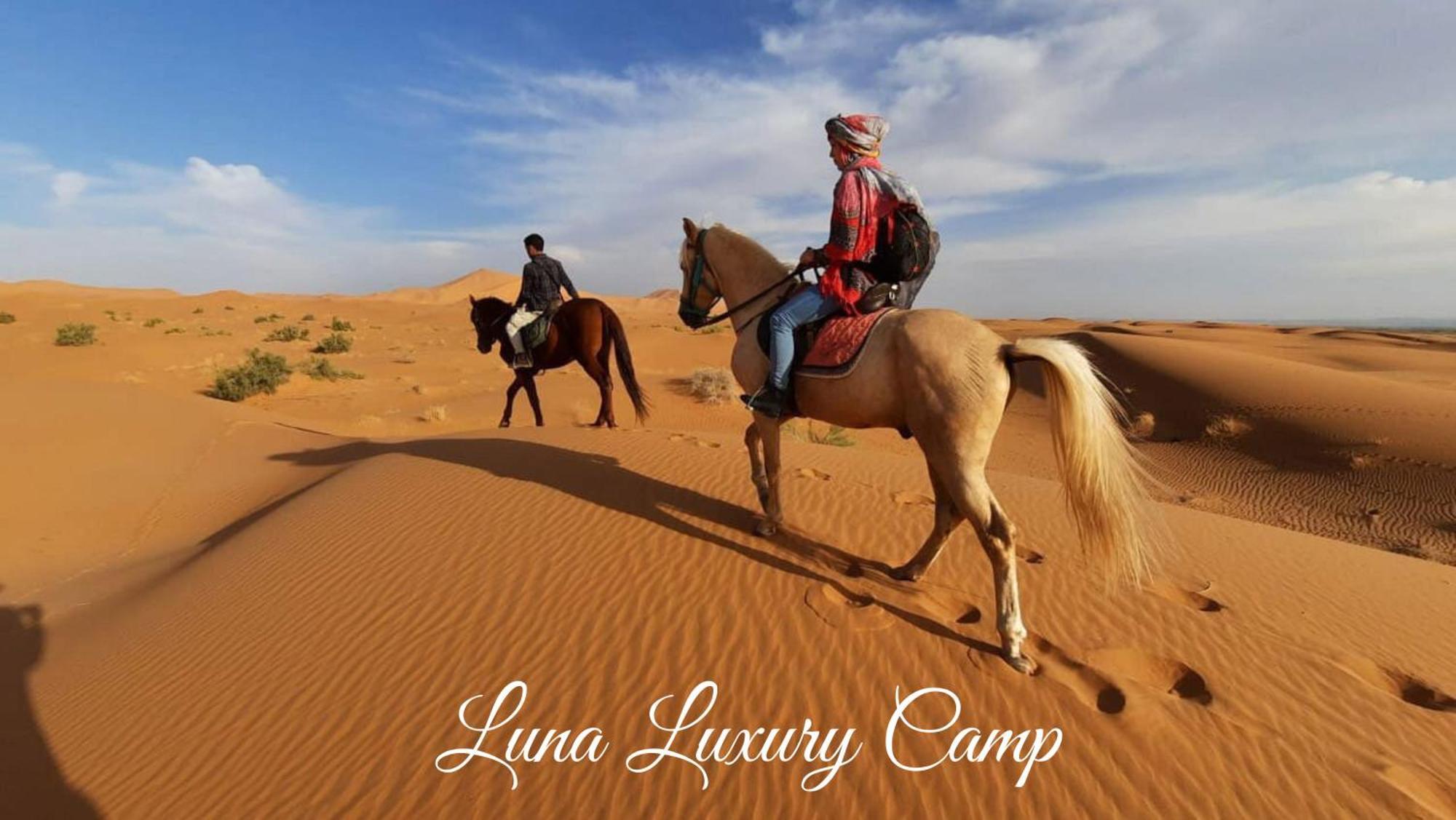 Luna Luxury Camp Hotell Merzouga Exteriör bild